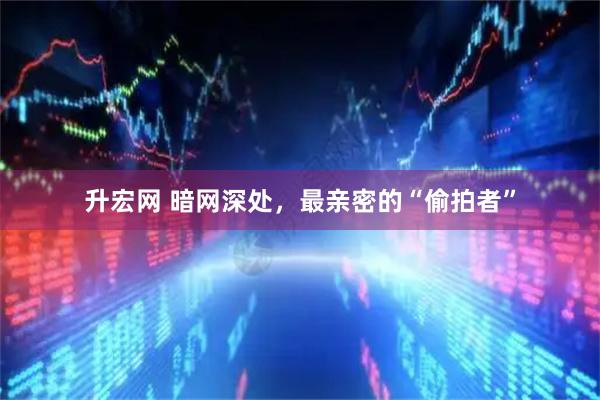 升宏网 暗网深处，最亲密的“偷拍者”