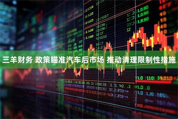三羊财务 政策瞄准汽车后市场 推动清理限制性措施