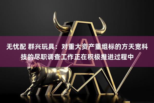无忧配 群兴玩具：对重大资产重组标的方天宽科技的尽职调查工作正在积极推进过程中