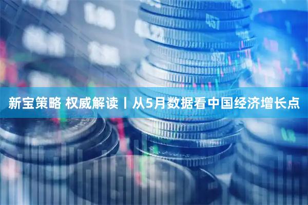 新宝策略 权威解读丨从5月数据看中国经济增长点