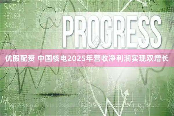 优股配资 中国核电2025年营收净利润实现双增长